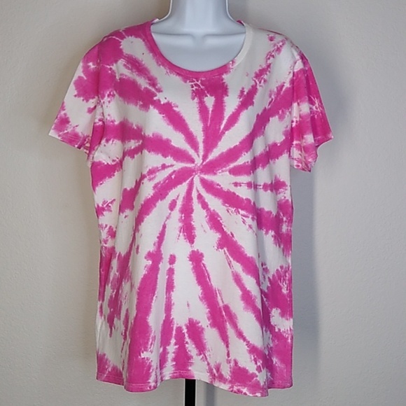 Women's Tie Dye S/S T-shirt 2XL - Picture 2 of 4
